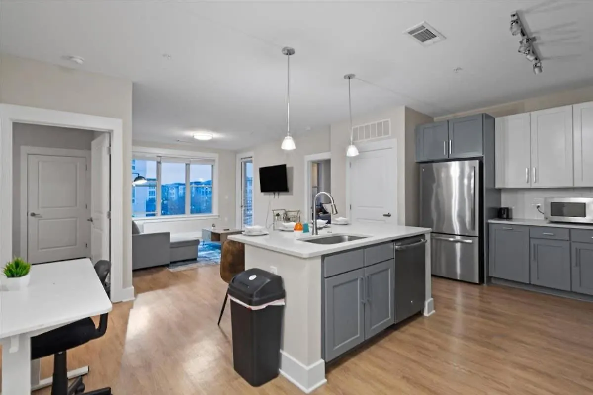 Apartament Upscale King 3Br Suite Mins To Uptown Charlotte